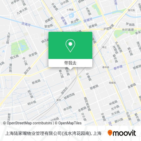 上海陆家嘴物业管理有限公司(浅水湾花园南)地图