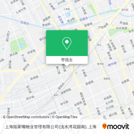 上海陆家嘴物业管理有限公司(浅水湾花园南)地图