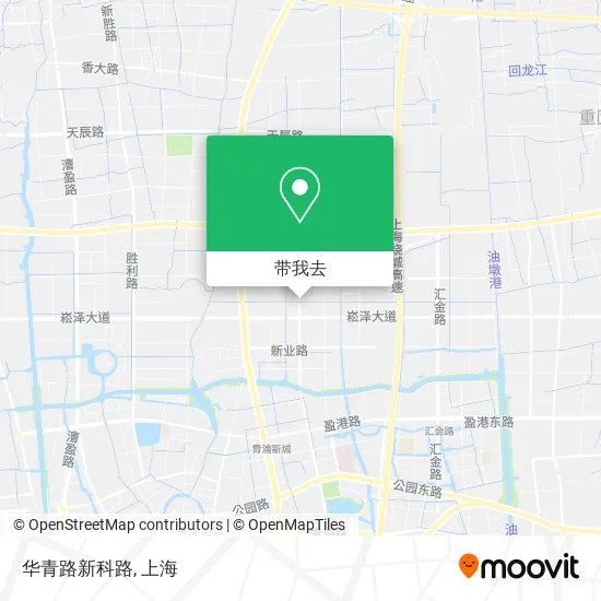 华青路新科路地图