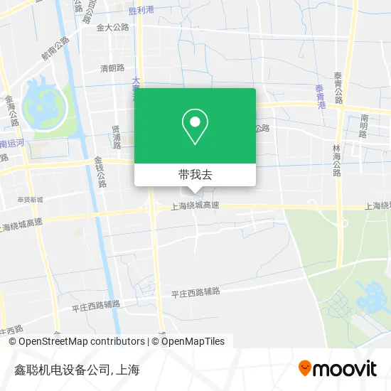 鑫聪机电设备公司地图