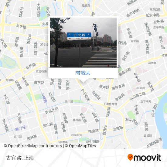 古宜路地图