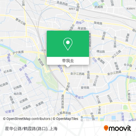 星华公路/鹤霞路(路口)地图