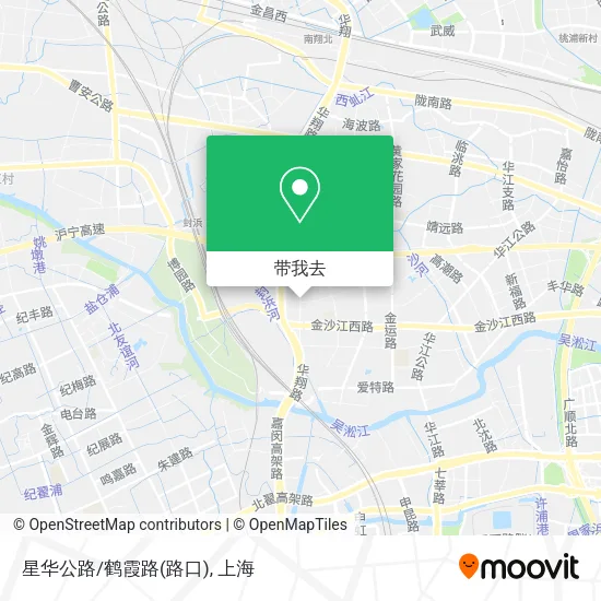 星华公路/鹤霞路(路口)地图