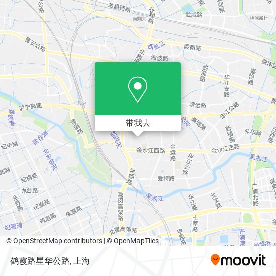 鹤霞路星华公路地图