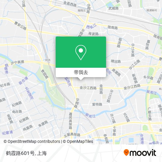 鹤霞路601号地图