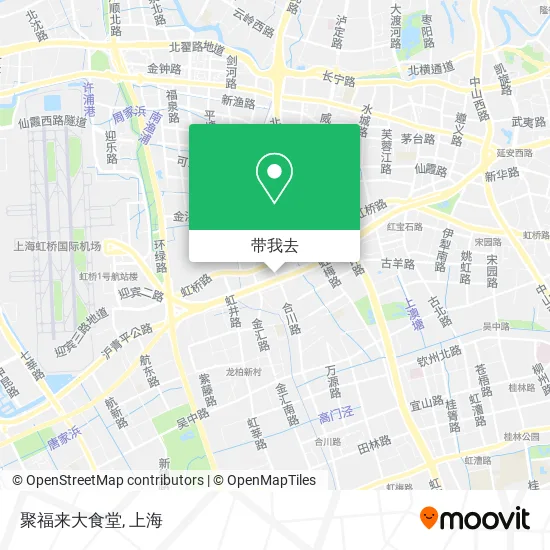 聚福来大食堂地图