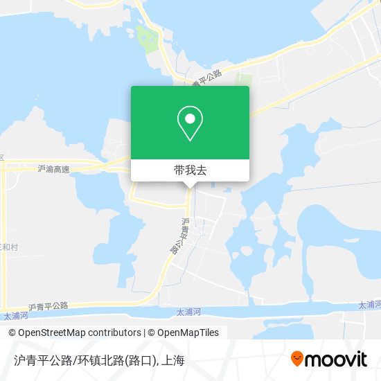 沪青平公路/环镇北路(路口)地图