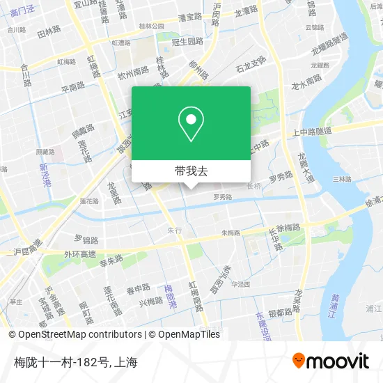 梅陇十一村-182号地图