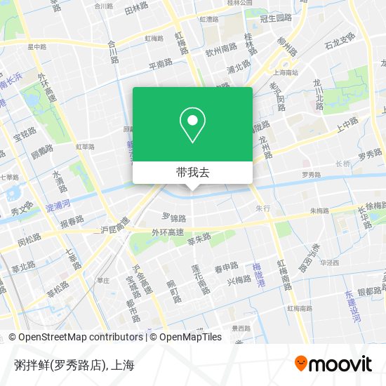 粥拌鲜(罗秀路店)地图