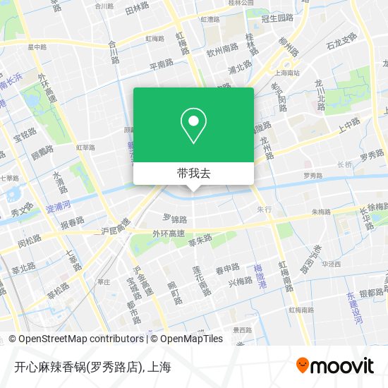 开心麻辣香锅(罗秀路店)地图