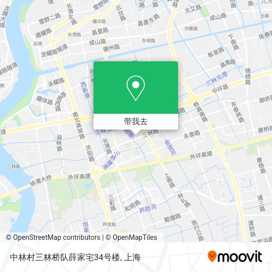 中林村三林桥队薛家宅34号楼地图