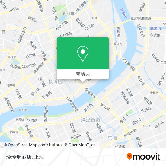 玲玲烟酒店地图