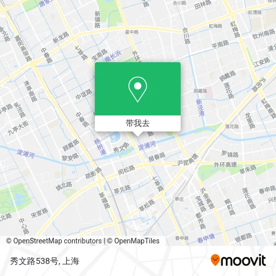 秀文路538号地图