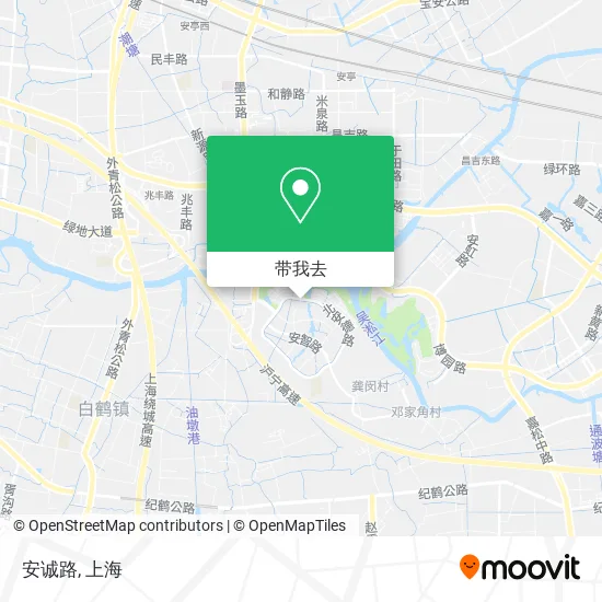 安诚路地图