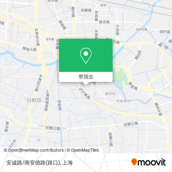 安诚路/南安德路(路口)地图