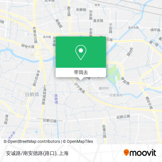 安诚路/南安德路(路口)地图