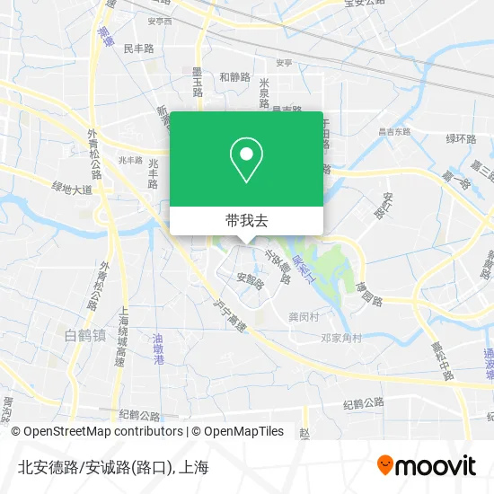 北安德路/安诚路(路口)地图