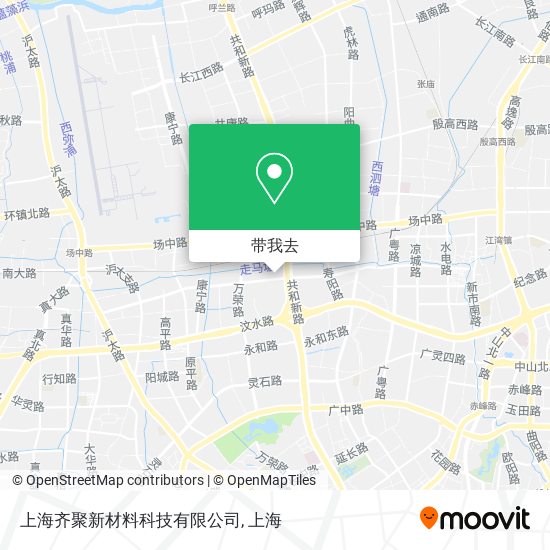 上海齐聚新材料科技有限公司地图