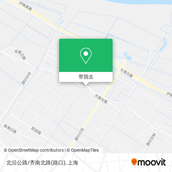 北沿公路/齐南北路(路口)地图