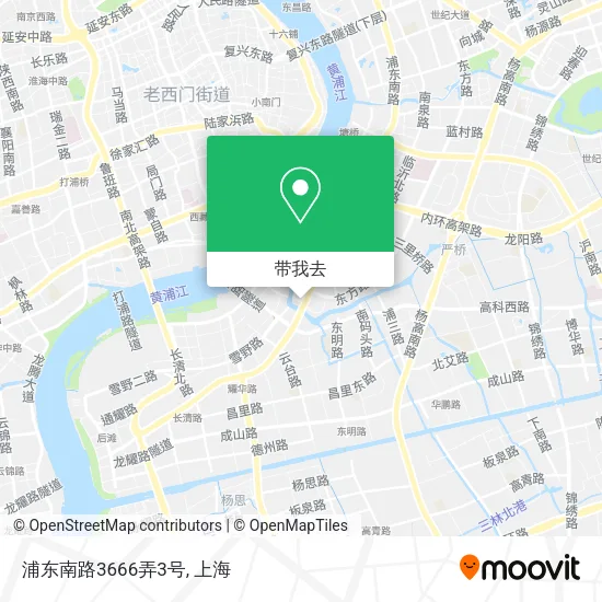 浦东南路3666弄3号地图