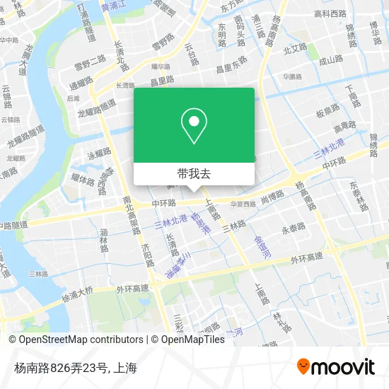 杨南路826弄23号地图