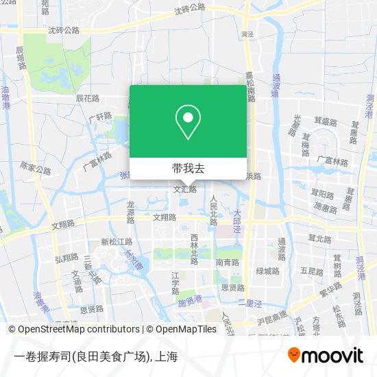 一卷握寿司(良田美食广场)地图