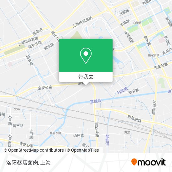 洛阳蔡店卤肉地图