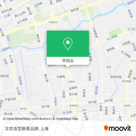 京世造型新星品牌地图