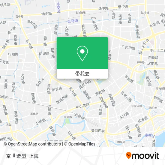 京世造型地图