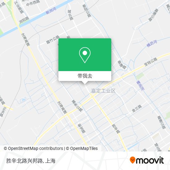 胜辛北路兴邦路地图