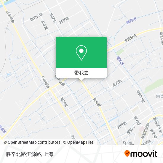 胜辛北路汇源路地图