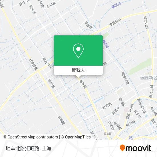 胜辛北路汇旺路地图
