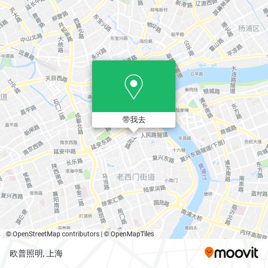 欧普照明地图