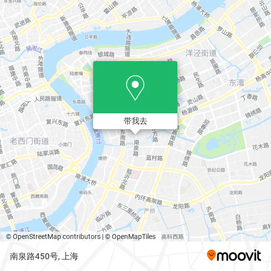 南泉路450号地图