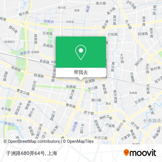 子洲路680弄64号地图