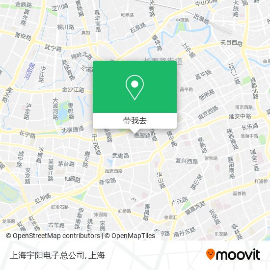 上海宇阳电子总公司地图