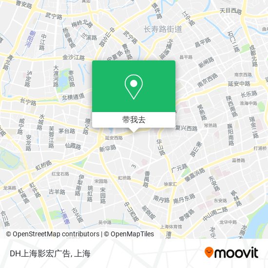 DH上海影宏广告地图