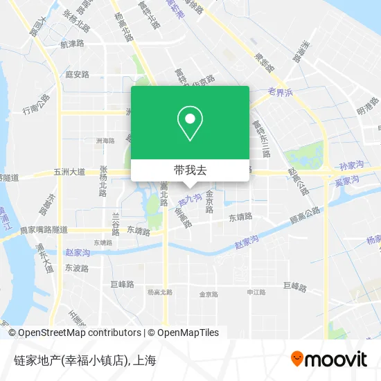 链家地产(幸福小镇店)地图