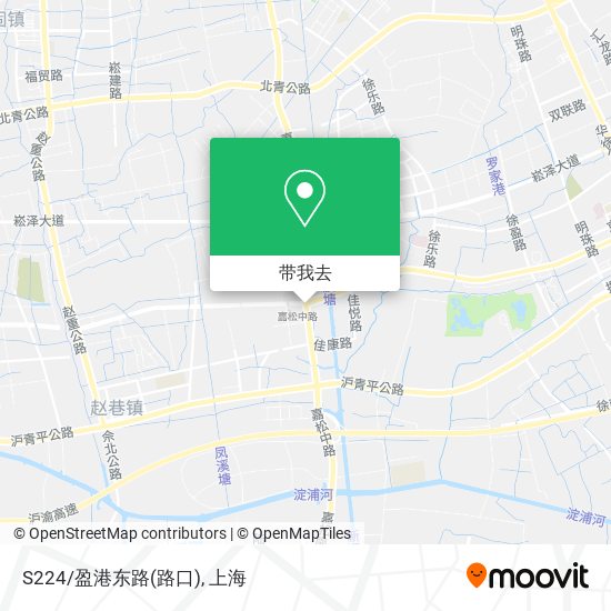 S224/盈港东路(路口)地图