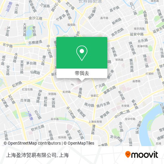 上海盈沛贸易有限公司地图