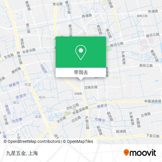 九星五金地图