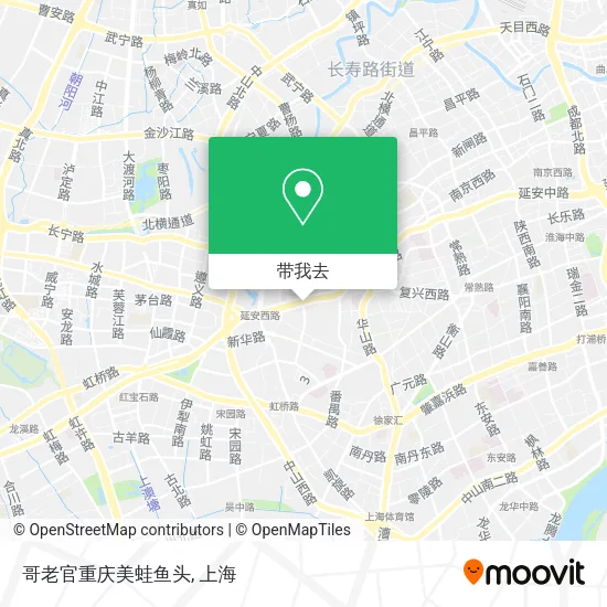哥老官重庆美蛙鱼头地图