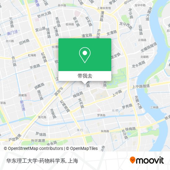 华东理工大学-药物科学系地图