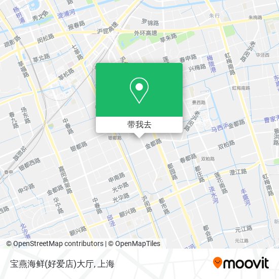 宝燕海鲜(好爱店)大厅地图