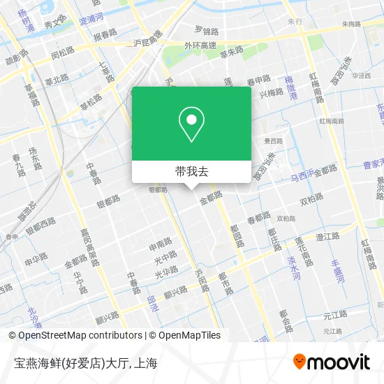 宝燕海鲜(好爱店)大厅地图