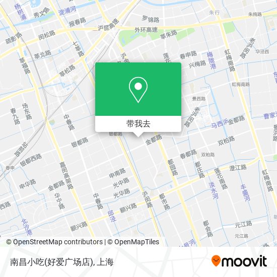 南昌小吃(好爱广场店)地图