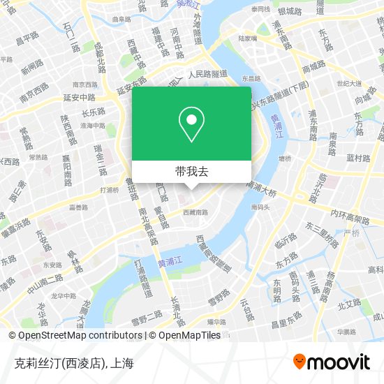 克莉丝汀(西凌店)地图