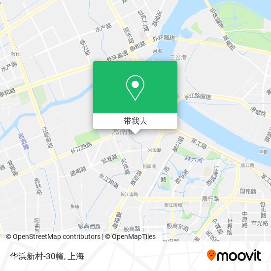 华浜新村-30幢地图
