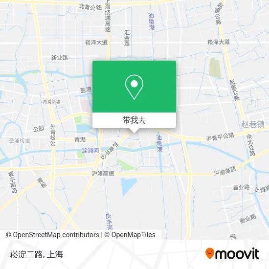 崧淀二路地图