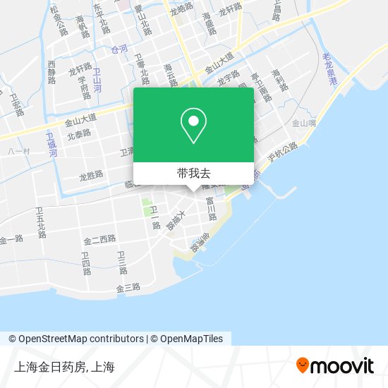 上海金日药房地图